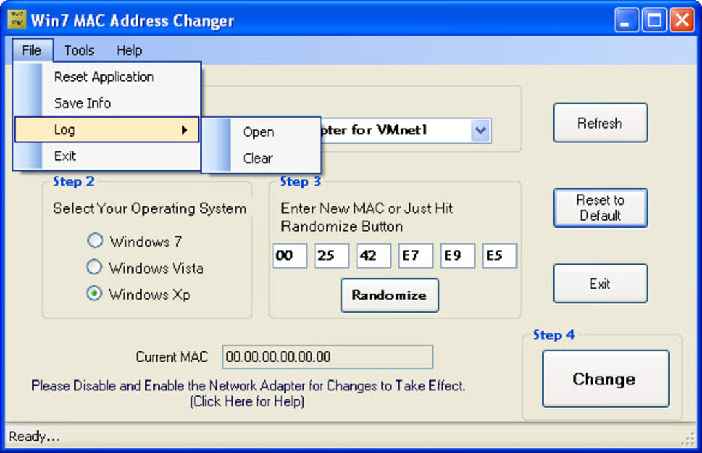 Zokali mac address changer windows10